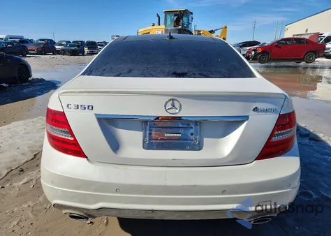 2013 Mercedes-Benz C 350 4Matic from USA, damaged, VIN WDDGJ8JBXDF973521